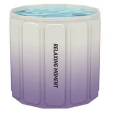 🛀🏻Banheira Dobrável Adulto 70cm 200L Portátil Reforçada c\ Drenagem Rápida  Isolamento Térmico ofurô