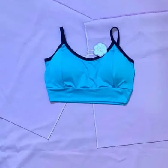 Moda fitness individual top Foco coleção florescer