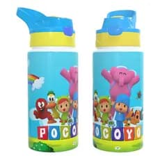 Garrafa Térmica Inox Infantil Pocoyo Com Nome Personalizado
