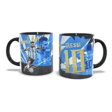 Caneca Lionel Messi Argentina Copa Do Mundo Presente
