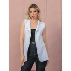 Max Colete Feminino Longo De Neoprene Maxi lançamento