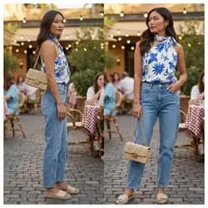 Regata Elegante Feminina De Um Ombro Só e Varias Tipo De Uso Com Lenço