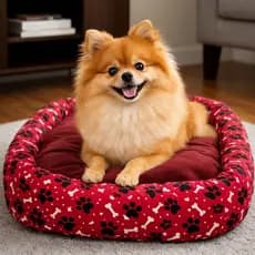 Cama Pet Cachorro Quadrada Conforto Fofinha Cão Gato Impermeável