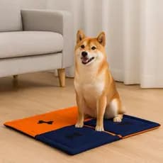 Cama Cachorro Grande Colchonete Para Cães E Gatos 70x70 Lavável