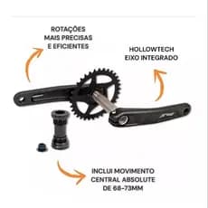 Pedivela 1V Prime Direct Coroa 34D Offset 3mm Boost 175mm Integrado - Absolute