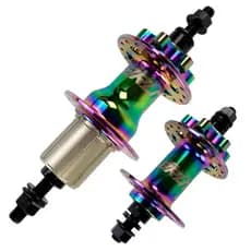 Par de Cubo Barulhento Absolute DJ Brutos 36 Furos Eixo com Porca Para o Grau