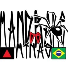 Adesivo Mandrake de Minas com Aranha para Tanque de Moto