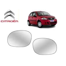 Lente Refil Retrovisor Citroen C3 2001 2002 2003 2004 2005 2006 2007 2008 2009 2010 2011 2012