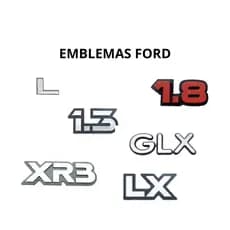 EMBLEMAS FORD LINHA ANTIGA - BELINA CORCEL ESCORT DEL REY PAMPA
