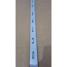 Adesivo super sport aço escovado 129cmx3,5cm