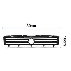Grade Radiador preta Vw Gol Saveiro 87/90 maior
