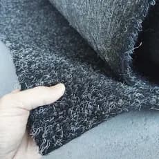 Carpete 50x100cm Cabelo de nego Popularmente Agulhado Para Calhas Garimpo Mineração Ouro 15mm