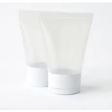 60 uni Bisnagas 30ml para cremes, álcool gel,sabonete,cosmeticos ou alimentos, tampa Flip top, para lembrancinhas,frasco