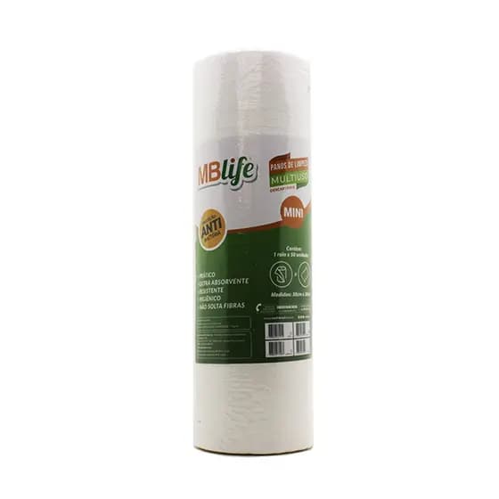 Pano Multiuso Limpeza Branco
