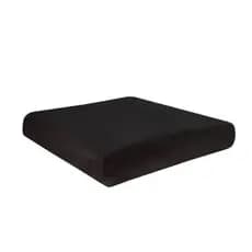 ASSENTO ESTOFADO QUADRADO CADEIRA BANHO ESPUMABRAZ PRETO