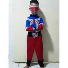 Fantasia Kid Danger + Brinde Máscara De Eva