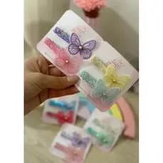 Presilha Infantil Borboleta Jardim Encantado – Unidade ou Parzinho no bico de pato