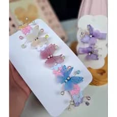 Faixa/par/tiara/headband borboletas jardim encantado t