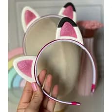 Tiara/ Arco orelhinha da Gabby para menina Festa casa mágica da Gabby infantil