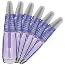 Kit C/3 Esmaltes Impala Base Verniz Extra Brilho 7,5ml