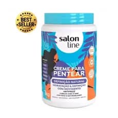 Salon Line Creme Para Pentear Definição Natural 1kg Cachos