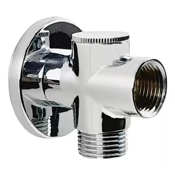 Desviador Redondo De Chuveiro E Ducha A Gás - Metal Premium