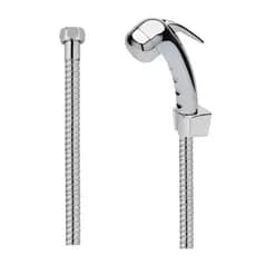 Ducha Higiênica Gatilho com Trava e Mangueira Flexível 1,80m Metal