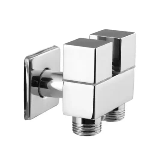 Registro Derivação Duplo para Ducha Higiênica Metal Cromado