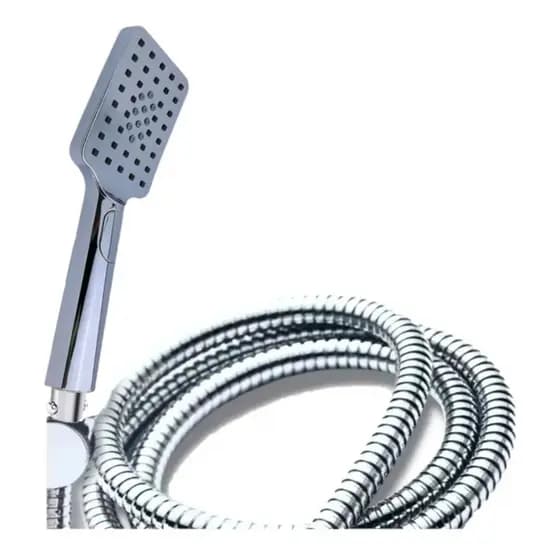 Kit Ducha Chuveirinho Lavatório Salão + Mangueira 1,2m Metal