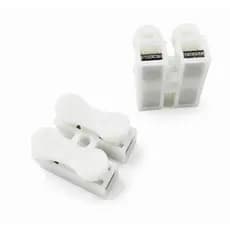 Conector De Pressão Emenda Sem Solda Bipolar 10 Pçs 2.5mm