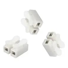Conector De Pressão Emenda Sem Solda Bipolar 10 Pçs 2.5mm