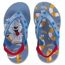 Chinelo Infantil Menino Klin Com Elástico Confortável Cachorrinho Patrulha -  Azul Claro