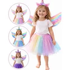 Fantasia Menina Infantil  Completa  Carnaval Festa Promo