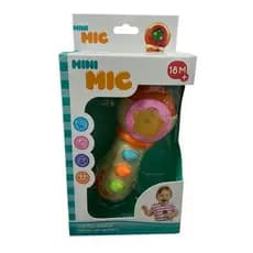 Brinquedo Microfone Musical Infantil Mini Portatil Divertido Criativo Educativo
