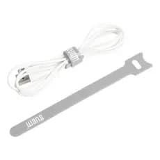 Kit 10 Presilha 15cm Fita Abraçadeira Para Cabos Fios Cinza