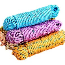 Corda Cordao P/ Varal De Teto Quintal Apto Nylon 20 metros                        Reforçada
