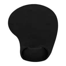 Mouse Pad Emborrachado Com Gel Silicone Ergonômico C/ Apoio de  Punho Pulso Conforto