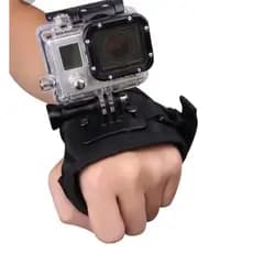 Suporte Go Pro Mão Luva Hand Punho 360° Gopro Strap Mount