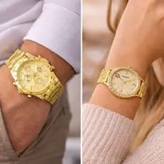 Relógio Casal Elegante – Masculino e Feminino | Presente Ideal