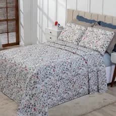 Jogo de Cama Casal 100% Algodão 4 Peças Corttex