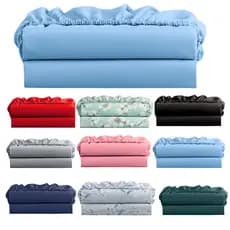 Lençol Cama Super King Size avulso com elastico percal 200 Fios