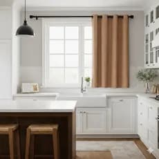 Cortina Blackout Blecaute Cozinha 1,10 X 1,30 Veda Luz PROMOÇÃO