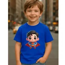 Camiseta Infantil Super Herois Batmam Hulk Thor Mulher Maravilha Capitão America Super Mem Wolverine Homem Aranha