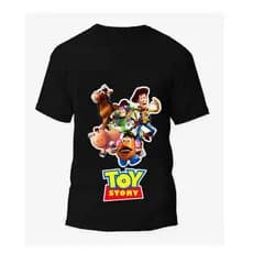 Camiseta Infantil Juvenil Toy Story Buzz Hood Premium Criança Menino