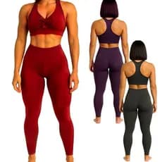 KITs  CONJUNTOS FITNESS MODA DE ACADEMIA  CONJUNTO COMPLETO  PREMIUM Feminino de Academia  Roupa Para Malha