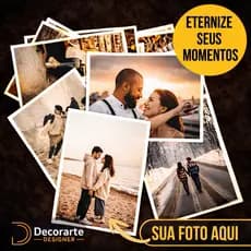 Fotos Personalizadas Impressão Revelação Decoração Quarto Presente Criativo Quadros Decorativo