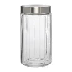 Pote de vidro redondo cabane 1,7 litros pote215 hauskraft