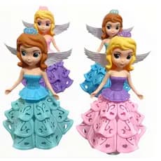 Boneca Dançarina Princesa Sofia com Luz e Som