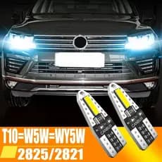 Kit 2 Lâmpadas Led Pingo t10 5w Mini Leds Canbus Farol Lanterna Placa 6000 K Branco
