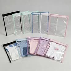 Kit 7 Saquinhos Maternidade Multiuso Organizador Envelope com Zíper.
